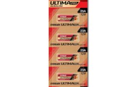 Eveready Ultima Pro 23A Alkaline Batteries, Pack of 5