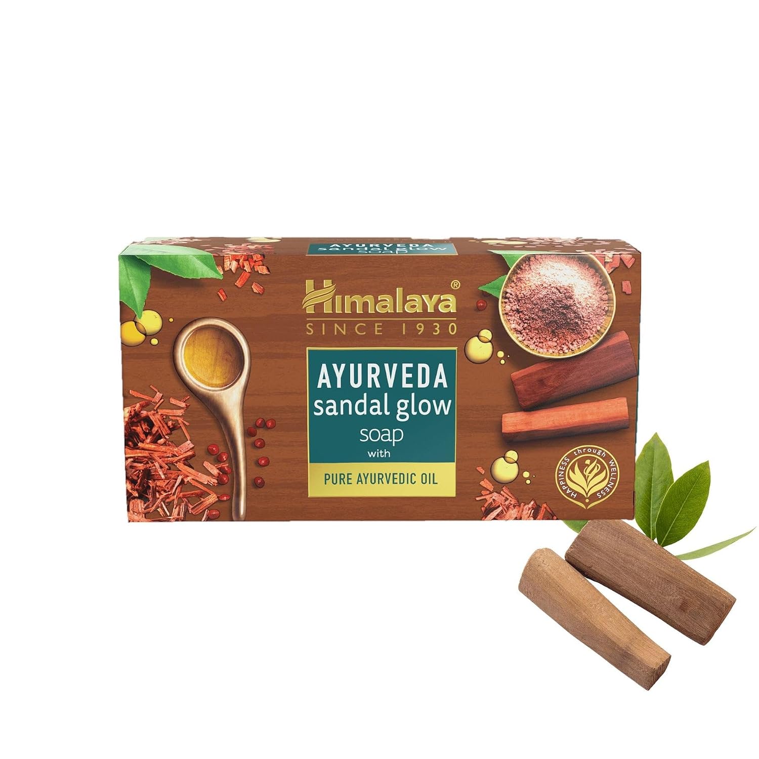 Himalaya Ayurveda Sandal Glow Soap, 125 gm