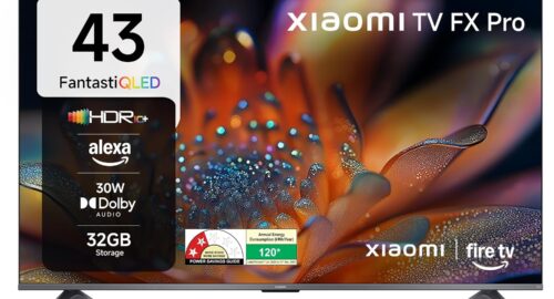 Xiaomi 108 cm (43 inch) FX Pro QLED Ultra HD 4K Smart Fire TV L43MB-FPIN